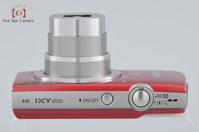 [Used] Canon IXY 200 Red Compact Digital Camera