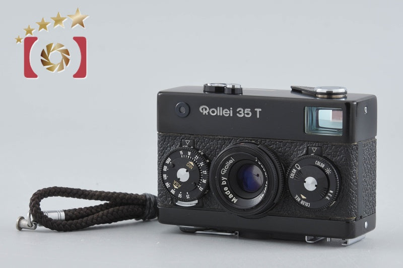 【中古】Rollei ローライ 35T ブラック コンパクトフィルムカメラ