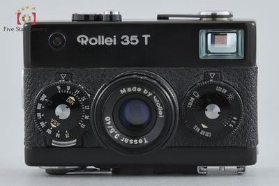 【中古】Rollei ローライ 35T ブラック コンパクトフィルムカメラ