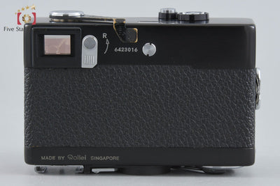 【中古】Rollei ローライ 35T ブラック コンパクトフィルムカメラ