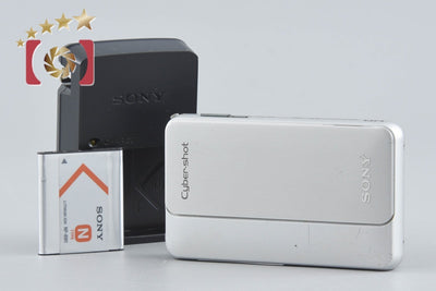 【中古】SONY ソニー Cyber-shot DSC-TX10 シルバー コンパクトデジタルカメラ