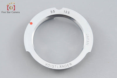 【中古】Voigtlander フォクトレンダー M-バヨネット 35mm 135mm アダプターリング