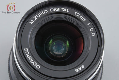 【中古】OLYMPUS オリンパス M.ZUIKO DIGITAL ED 12mm f/2 ブラック