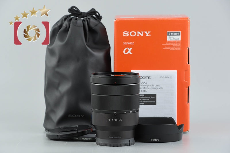 [Used] SONY Carl Zeiss Vario-Tessar T* FE 16-35mm f/4 ZA OSS SEL1635Z with original box