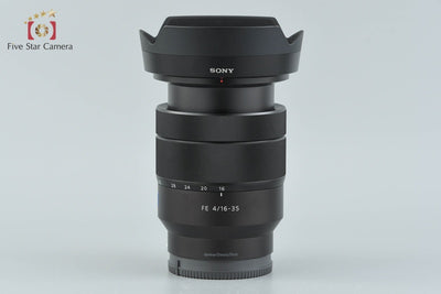 [Used] SONY Carl Zeiss Vario-Tessar T* FE 16-35mm f/4 ZA OSS SEL1635Z with original box