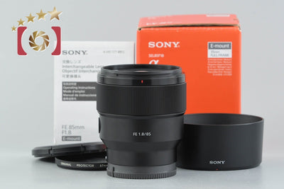 【中古】SONY ソニー FE 85mm f/1.8 SEL85F18 元箱付き