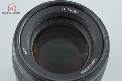 【中古】SONY ソニー FE 85mm f/1.8 SEL85F18 元箱付き