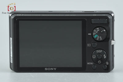 【中古】SONY ソニー Cyber-shot DSC-W380 ブラック コンパクトデジタルカメラ 元箱付き