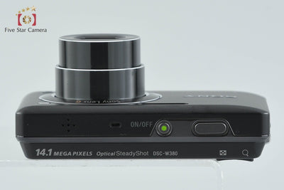 【中古】SONY ソニー Cyber-shot DSC-W380 ブラック コンパクトデジタルカメラ 元箱付き