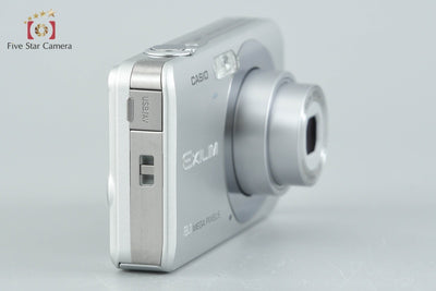 [Used] Casio EXILIM EX-Z80 Silver Compact Digital Camera with Original Box