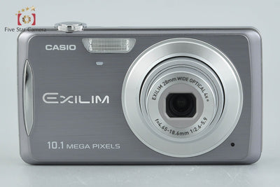 【中古】Casio カシオ EXILIM ZOOM EX-Z270 グレイ コンパクトデジタルカメラ 元箱付き