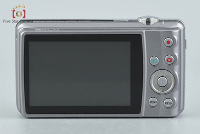 【中古】Casio カシオ EXILIM ZOOM EX-Z270 グレイ コンパクトデジタルカメラ 元箱付き