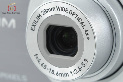 【中古】Casio カシオ EXILIM ZOOM EX-Z270 グレイ コンパクトデジタルカメラ 元箱付き