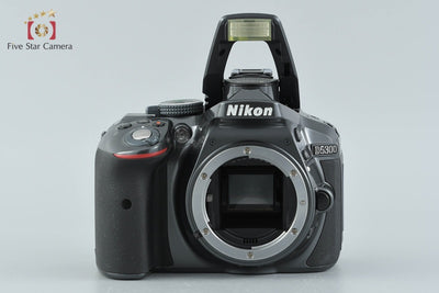 【中古】Nikon ニコン D5300 18-55 VR II レンズキット グレー