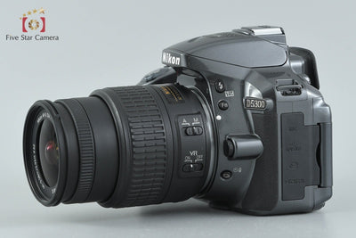 【中古】Nikon ニコン D5300 18-55 VR II レンズキット グレー