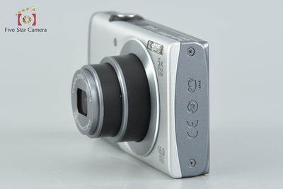 【中古】Canon キヤノン PowerShot A3500 IS シルバー コンパクトデジタルカメラ