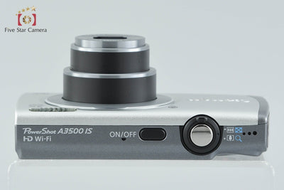 【中古】Canon キヤノン PowerShot A3500 IS シルバー コンパクトデジタルカメラ