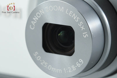 【中古】Canon キヤノン PowerShot A3500 IS シルバー コンパクトデジタルカメラ