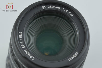 【中古】Canon キヤノン EF-S 55-250mm f/4-5.6 IS