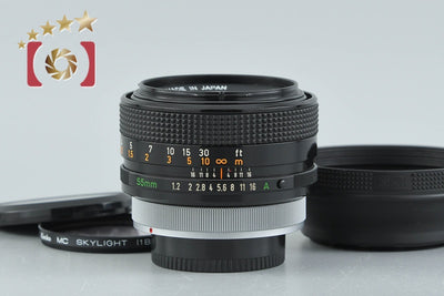 【中古】Canon キヤノン FD 55mm f/1.2 S.S.C.