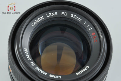 【中古】Canon キヤノン FD 55mm f/1.2 S.S.C.