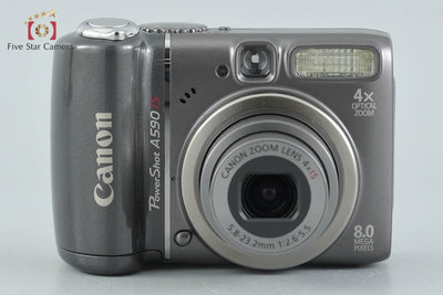 【中古】Canon キヤノン PowerShot A590 IS コンパクトデジタルカメラ