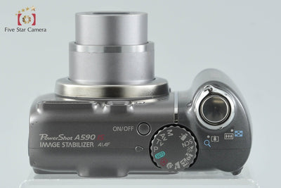【中古】Canon キヤノン PowerShot A590 IS コンパクトデジタルカメラ