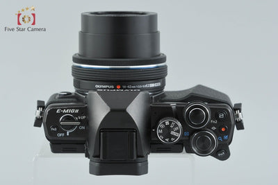 【中古】OLYMPUS オリンパス OM-D E-M10 Mark II 14-42mm EZ レンズキット ブラック シャッター回数僅少