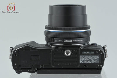 【中古】OLYMPUS オリンパス OM-D E-M10 Mark II 14-42mm EZ レンズキット ブラック シャッター回数僅少