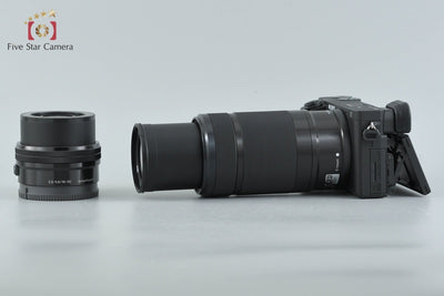 【中古】SONY ソニー α6400 ILCE-6400 ダブルズームレンズキット ブラック シャッター回数僅少