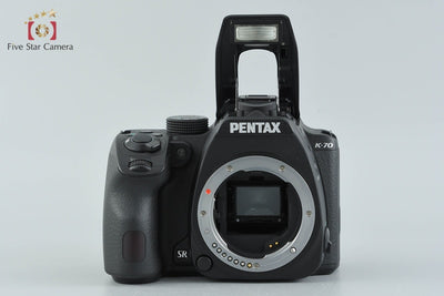 【中古】PENTAX ペンタックス K-70 ブラック デジタル一眼レフカメラ シャッター回数僅少