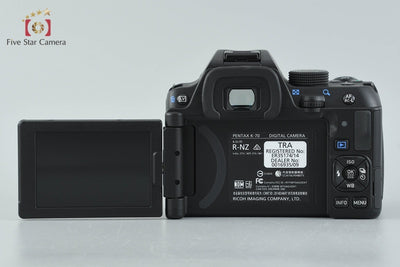 【中古】PENTAX ペンタックス K-70 ブラック デジタル一眼レフカメラ シャッター回数僅少