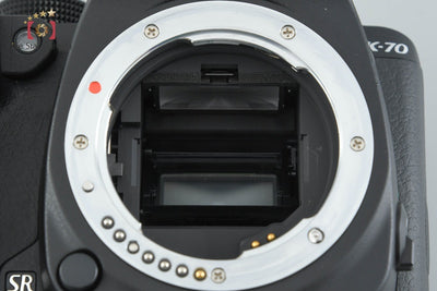 【中古】PENTAX ペンタックス K-70 ブラック デジタル一眼レフカメラ シャッター回数僅少