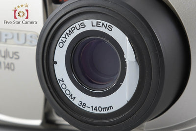 【中古】OLYMPUS オリンパス ∞ STYLUS ZOOM 140 シャンパンゴールド コンパクトフィルムカメラ