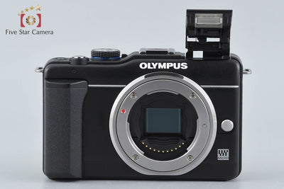 [Used] OLYMPUS PEN Lite E-PL1s Double Zoom Kit Black, Low Shutter Count, With Original Box