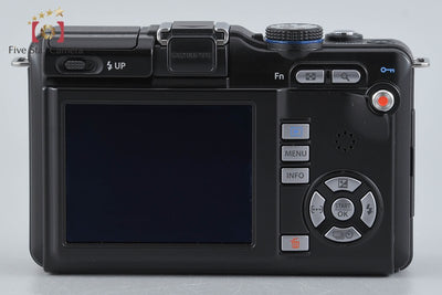 [Used] OLYMPUS PEN Lite E-PL1s Double Zoom Kit Black, Low Shutter Count, With Original Box
