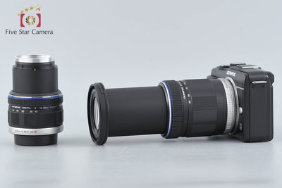 [Used] OLYMPUS PEN Lite E-PL1s Double Zoom Kit Black, Low Shutter Count, With Original Box