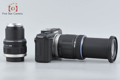 [Used] OLYMPUS PEN Lite E-PL1s Double Zoom Kit Black, Low Shutter Count, With Original Box