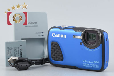 [Used] Canon PowerShot D30 Compact Digital Camera