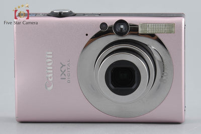 【中古】Canon キヤノン IXY Digital 20 IS ピンク コンパクトデジタルカメラ
