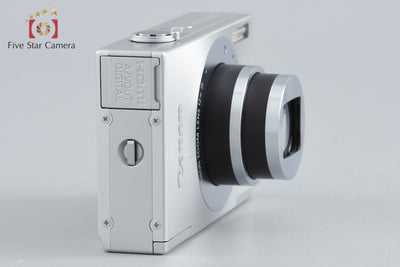 【中古】Canon キヤノン IXY 3 シルバー コンパクトデジタルカメラ 元箱付き