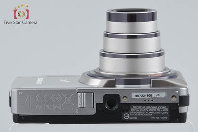 【中古】OLYMPUS オリンパス μ-7020 シルバー コンパクトデジタルカメラ