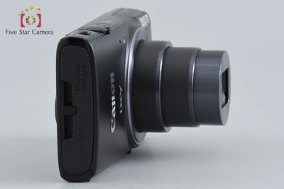【中古】Canon キヤノン IXY 640 ブラック コンパクトデジタルカメラ 元箱付き