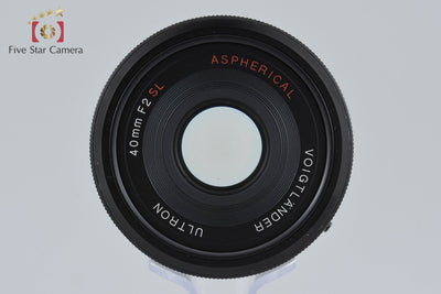 【中古】Voigtlander フォクトレンダー ULTRON 40mm f/2 SL Aspherical PK-A ペンタックス用