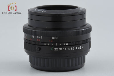 【中古】Voigtlander フォクトレンダー ULTRON 40mm f/2 SL Aspherical PK-A ペンタックス用