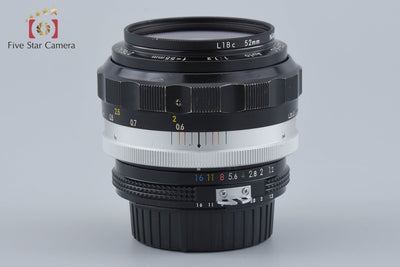 【中古】Nikon ニコン NIKKOR-S.C Auto 55mm f/1.2 Ai改