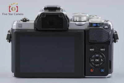 【中古】OLYMPUS オリンパス OM-D E-M10 Mark III シルバー ミラーレス一眼カメラ