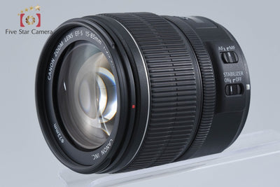 【中古】Canon キヤノン EF-S 15-85mm f/3.5-5.6 IS USM