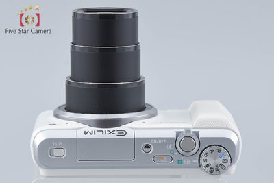 [Used] Casio HIGH SPEED EXILIM EX-ZR850 White Compact Digital Camera