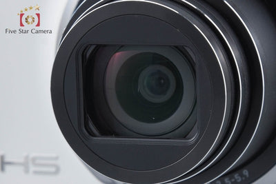 [Used] Casio HIGH SPEED EXILIM EX-ZR850 White Compact Digital Camera